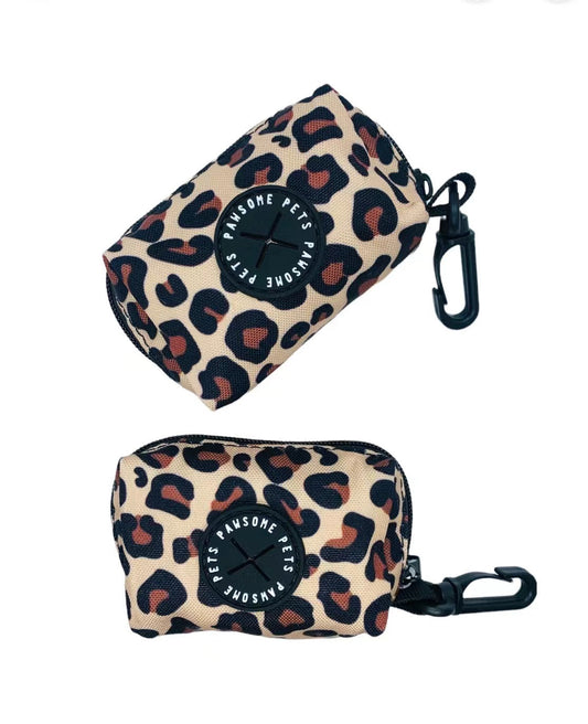 WASTE BAG HOLDER - LEOPARD