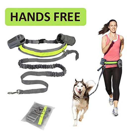 DOG LEASH - ADJUSTABLE HANDS FREE