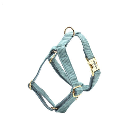 DOG HARNESS - STEP IN - LIGHT BLUE