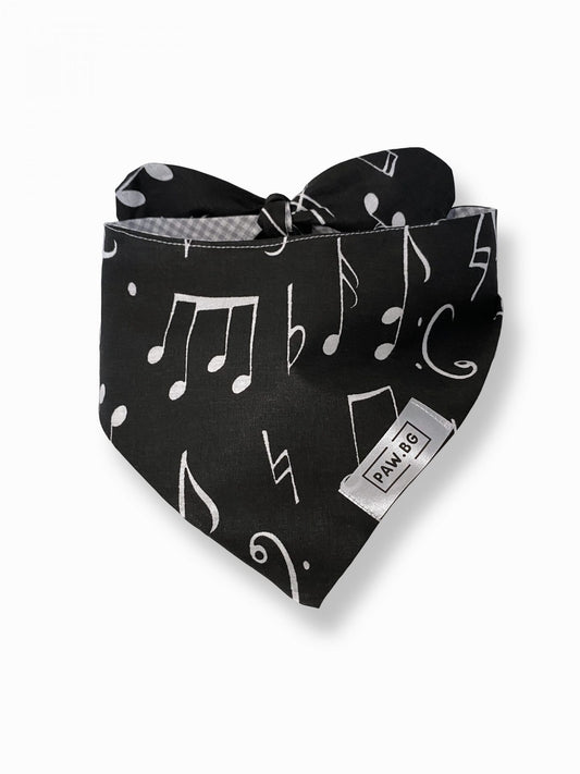 DOG BANDANA - MUSIC NOTES