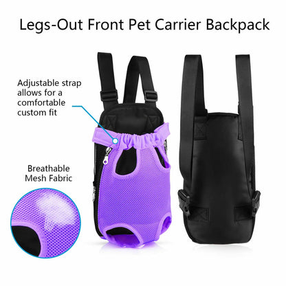 DOG CARRIER FRONT BACKPACK - SMALL DOGS