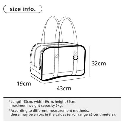 DOG CARRIER BAG - MESH