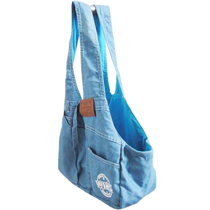 DOG CARRIER BACKPACK - DENIM