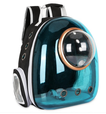 A DOG CARRIER BUBBLE BACKPACK