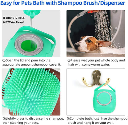 DOG SCRUBBER FOR GROOMING & MASSAGER