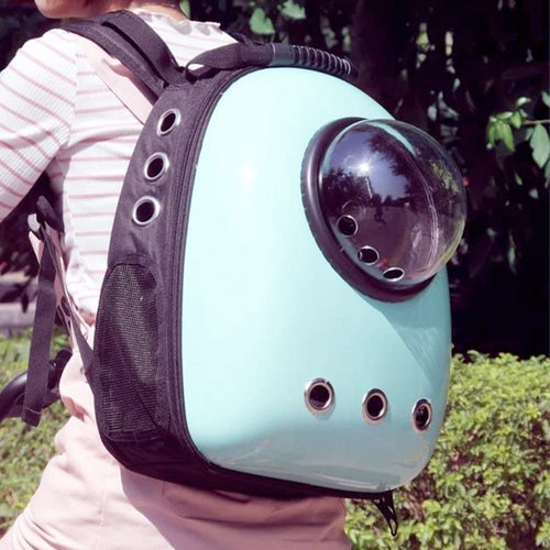 A DOG CARRIER BACKPACK - BREATHABLE