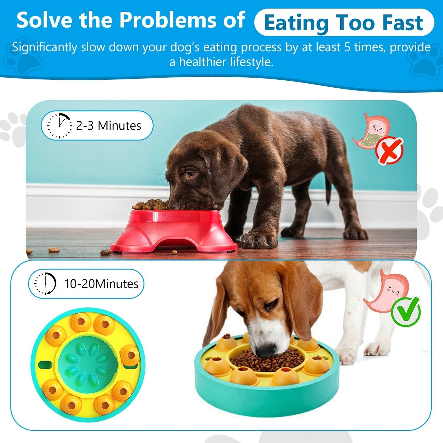 DOG FEEDER PUZZLE - SLOW