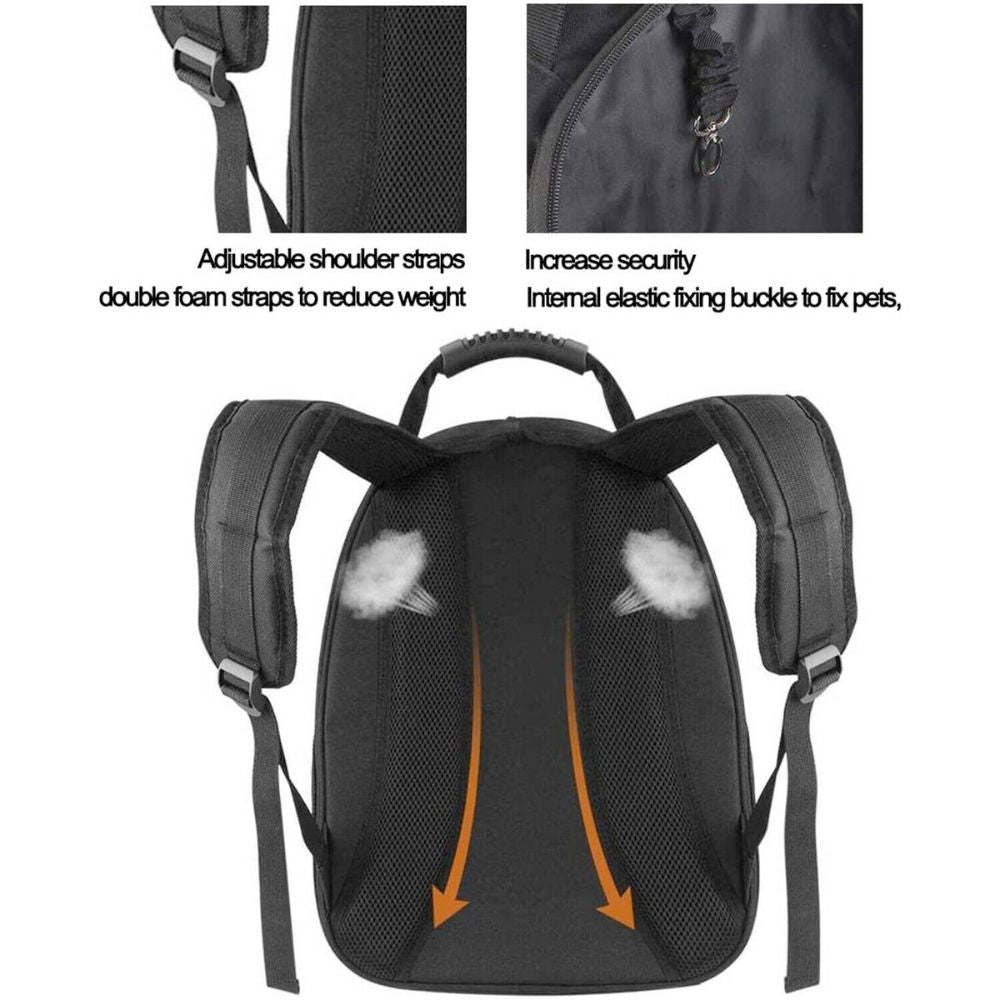 A DOG CARRIER BACKPACK - BREATHABLE