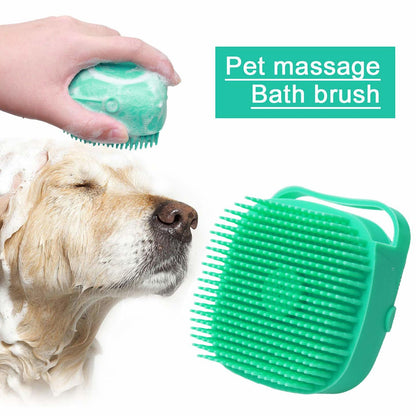 DOG SCRUBBER FOR GROOMING & MASSAGER