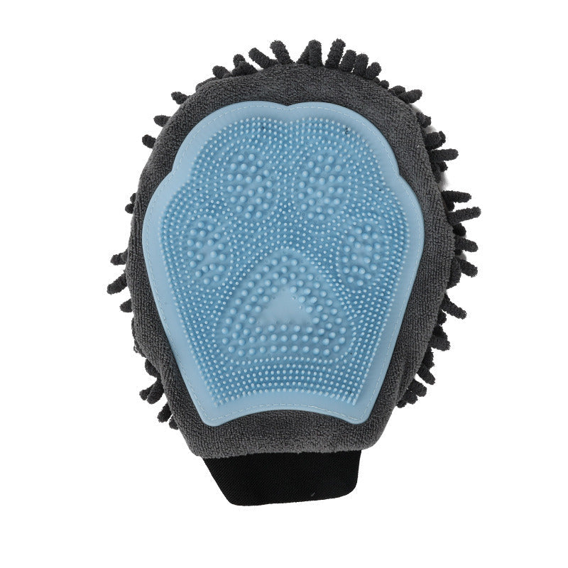 DOG GROOMING GLOVE - 2 IN 1