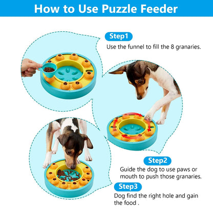 DOG FEEDER PUZZLE - SLOW