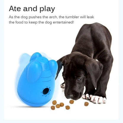 DOG TOY AND FOOD DISPENSER