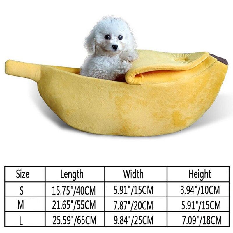 DOG BED - BANANA